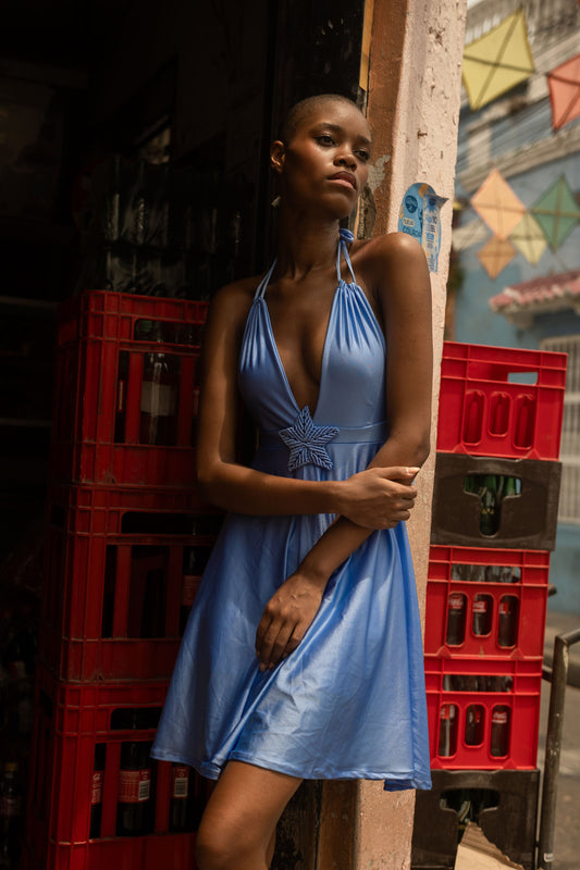 VESTIDO MAR PROFUNDO